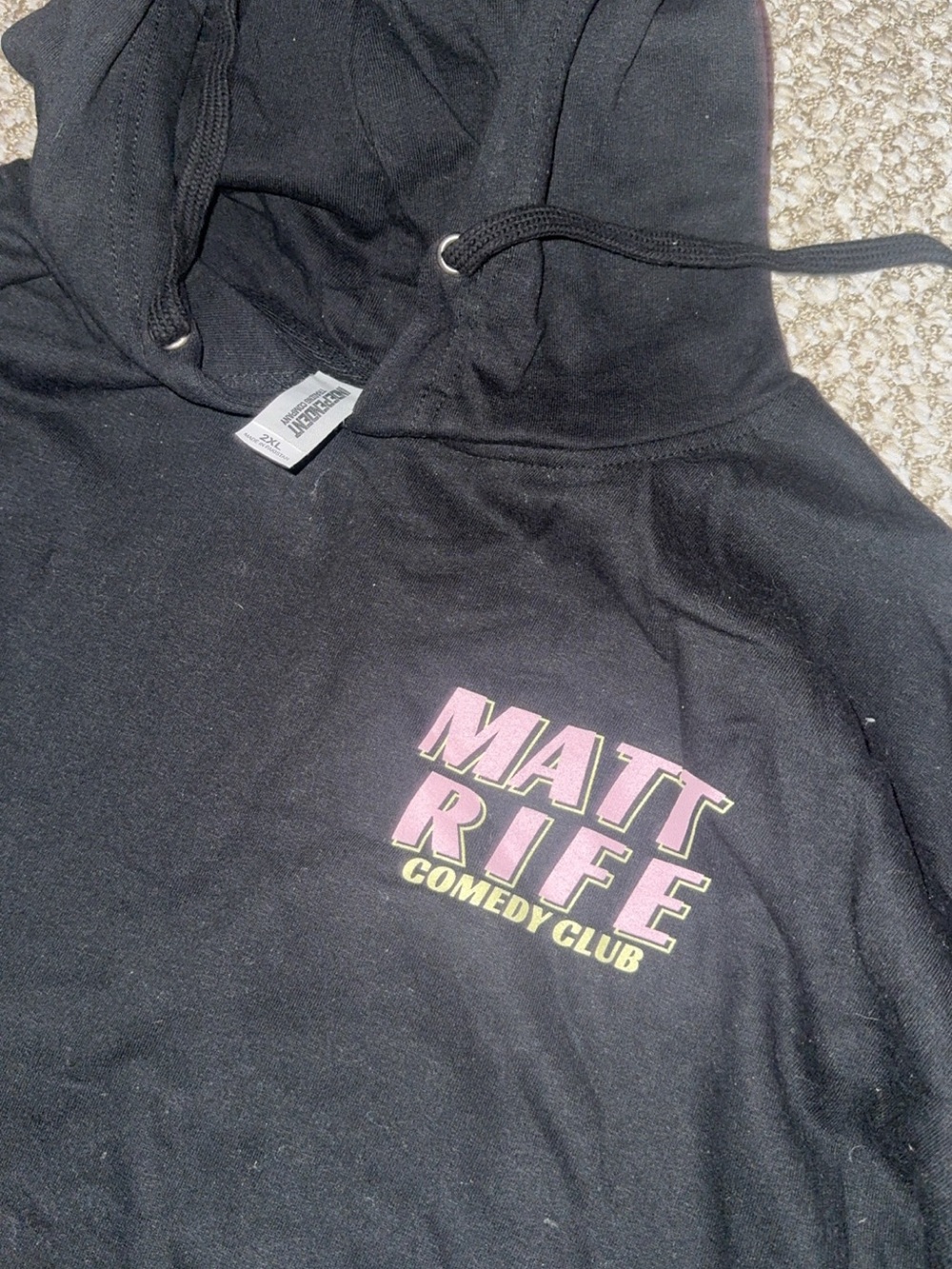 Matt Rife Comedy Club Black Hoodie - Women's Sweater